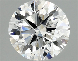 Picture of Lab Grown Diamond 3.01 Carats, Round with Ideal Cut, F Color, VVS2 Clarity and Certified by IGI