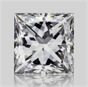 Natural Diamond 0.30 Carats, Princess with  Cut, E Color, VVS2 Clarity and Certified by GIA