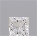 Natural Diamond 0.30 Carats, Princess with  Cut, E Color, I1 Clarity and Certified by GIA