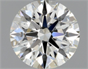 Diamante Natural 0.74 quilates, Redondo , Color G, claridad IF y certificado GIA