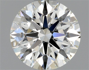 Picture of Natural Diamond 0.74 Carats, Round with Excellent Cut, G Color, IF Clarity and Certified by GIA