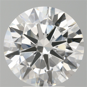 Picture of Lab Grown Diamond 5.00 Carats, Round with Excellent Cut, E Color, VS2 Clarity and Certified by IGI