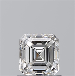 Picture of Natural Diamond 1.01 Carats, Asscher with  Cut, H Color, VS2 Clarity and Certified by GIA