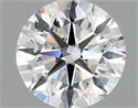 Lab Grown Diamond 1.45 Carats, Round with Excellent Cut, D Color, VS1 Clarity and Certified by IGI