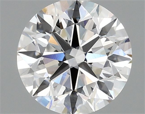 Picture of Lab Grown Diamond 1.45 Carats, Round with Excellent Cut, D Color, VS1 Clarity and Certified by IGI