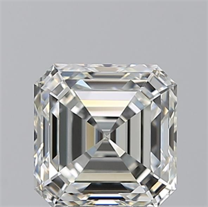 Foto Diamante Natural 2.01 quilates, Asscher , Color I, claridad VVS1 y certificado GIA de