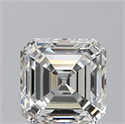 Natural Diamond 2.01 Carats, Asscher with  Cut, I Color, VVS1 Clarity and Certified by GIA