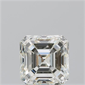 Diamante Natural 1.51 quilates, Asscher , Color I, claridad VS2 y certificado IGI