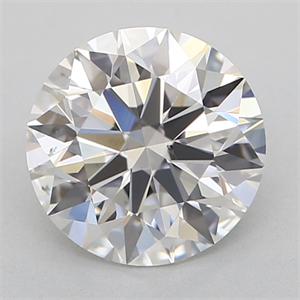 Picture of Natural Diamond 0.90 Carats, Round with Excellent Cut, E Color, SI1 Clarity and Certified by GIA