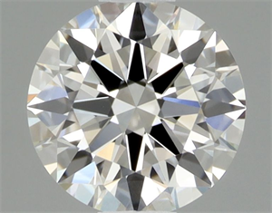 Foto Diamante Natural 0.46 quilates, Redondo , Color G, claridad IF y certificado GIA de