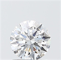 Del inventario de diamantes de laboratorio, 1.10 quilates, Redondo , Color E, claridad VS1 y certificado IGI