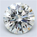 Diamante Natural 3.07 quilates, Redondo , Color L, claridad VS1 y certificado GIA