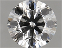 Diamante Natural 0.90 quilates, Redondo , Color H, claridad SI1 y certificado GIA