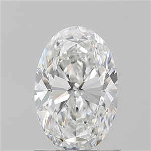Picture of Natural Diamond 1.20 Carats, Oval with  Cut, F Color, VS1 Clarity and Certified by GIA