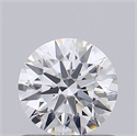 Lab Grown Diamond 0.74 Carats, Round with Ideal Cut, D Color, IF Clarity and Certified by IGI