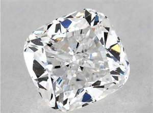 Foto Diamante Natural 0.51 quilates, Del cojín , Color D, claridad SI1 y certificado GIA de
