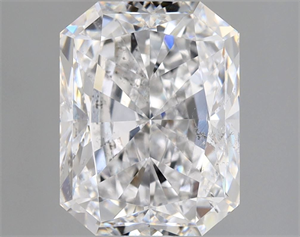 Foto Diamante Natural 3.01 quilates, Radiante , Color D, claridad SI2 y certificado GIA de