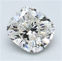 2.01 Carats, Cushion Diamond with  Cut, J Color, SI2 Clarity and Certified by GIA
