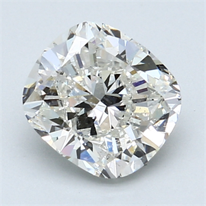 Picture of 2.01 Carats, Cushion Diamond with  Cut, J Color, SI2 Clarity and Certified by GIA