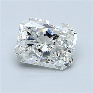 Picture of 1.01 Carats, Radiant Diamond with  Cut, F Color, VS2 Clarity and Certified by GIA