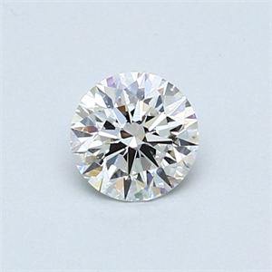 Picture of 0.46 Carats, Round Diamond with Excellent Cut, F Color, VS2 Clarity and Certified by GIA