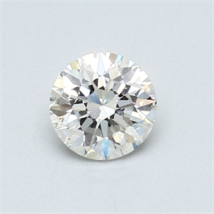 Picture of 0.58 Carats, Round Diamond with Excellent Cut, G Color, SI1 Clarity and Certified by EGL