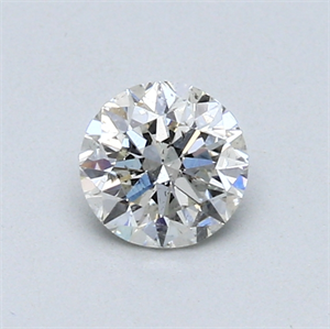 Picture of 0.50 Carats, Round Diamond with Excellent Cut, G Color, SI1 Clarity and Certified by EGL