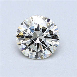 Picture of 0.76 Carats, Round Diamond with Excellent Cut, H Color, VVS2 Clarity and Certified by EGL