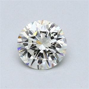 Picture of 0.61 Carats, Round Diamond with Excellent Cut, H Color, VVS1 Clarity and Certified by EGL