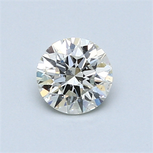 Picture of 0.54 Carats, Round Diamond with Excellent Cut, H Color, VS2 Clarity and Certified by EGL