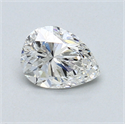 0.70 quilates, De pera Diamante , Color G, claridad VS2 y certificado por GIA