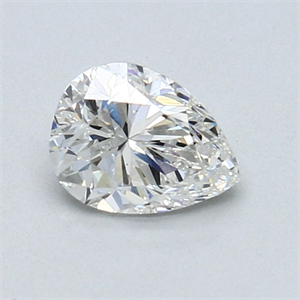 Picture of 0.70 Carats, Pear Diamond with  Cut, G Color, VS2 Clarity and Certified by GIA