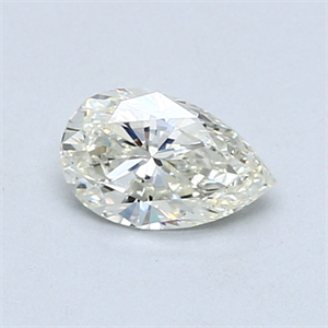 Picture of 0.61 Carats, Pear Diamond with  Cut, K Color, SI2 Clarity and Certified by GIA