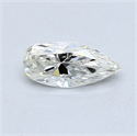 0.48 Carats, Pear Diamond with  Cut, J Color, VS2 Clarity and Certified by GIA