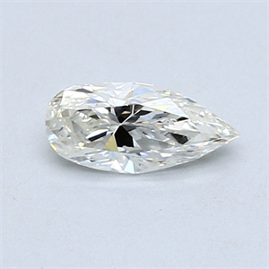 Picture of 0.48 Carats, Pear Diamond with  Cut, J Color, VS2 Clarity and Certified by GIA