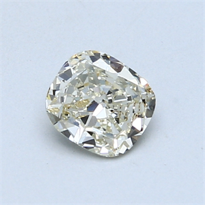 Picture of 0.51 Carats, Cushion Diamond with  Cut, L Color, SI1 Clarity and Certified by GIA
