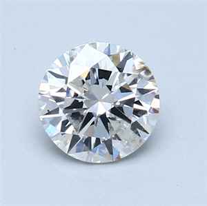 Picture of 0.73 Carats, Round Diamond with Excellent Cut, E Color, SI2 Clarity and Certified by EGL