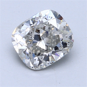 Picture of 1.50 Carats, Cushion Diamond with  Cut, I Color, SI2 Clarity and Certified by GIA