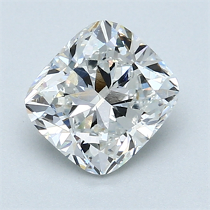 Picture of 1.53 Carats, Cushion Diamond with  Cut, D Color, VVS2 Clarity and Certified by GIA