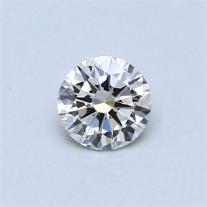 Picture of 0.30 Carats, Round Diamond with Excellent Cut, I Color, VVS2 Clarity and Certified by EGL