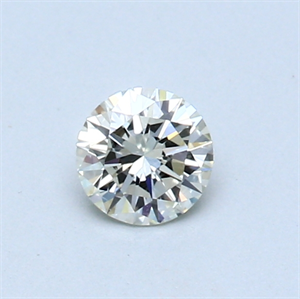 Picture of 0.31 Carats, Round Diamond with Excellent Cut, H Color, VVS1 Clarity and Certified by EGL