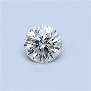 Picture of 0.32 Carats, Round Diamond with Excellent Cut, I Color, VS1 Clarity and Certified by EGL