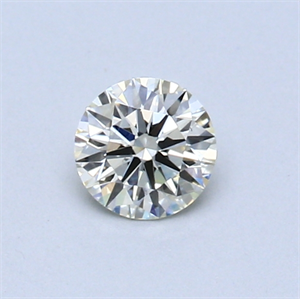 Picture of 0.35 Carats, Round Diamond with Excellent Cut, I Color, VVS1 Clarity and Certified by EGL