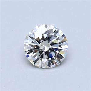 Picture of 0.35 Carats, Round Diamond with Excellent Cut, H Color, VVS2 Clarity and Certified by EGL
