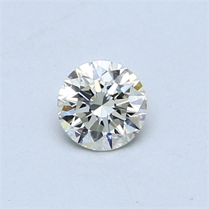 Picture of 0.36 Carats, Round Diamond with Excellent Cut, I Color, VVS1 Clarity and Certified by EGL