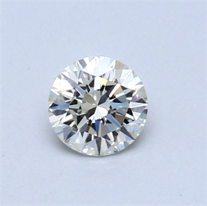 Picture of 0.37 Carats, Round Diamond with Excellent Cut, I Color, VS1 Clarity and Certified by EGL