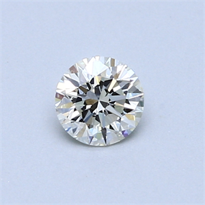 Picture of 0.37 Carats, Round Diamond with Excellent Cut, H Color, VS1 Clarity and Certified by EGL