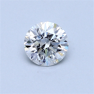 Picture of 0.48 Carats, Round Diamond with Very Good Cut, D Color, VS2 Clarity and Certified by GIA