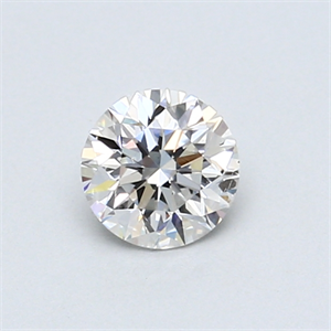 Picture of 0.50 Carats, Round Diamond with Very Good Cut, D Color, SI1 Clarity and Certified by GIA