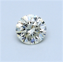 0.51 quilates, Redondo Diamante , Color I, claridad VS1 y certificado por EGL